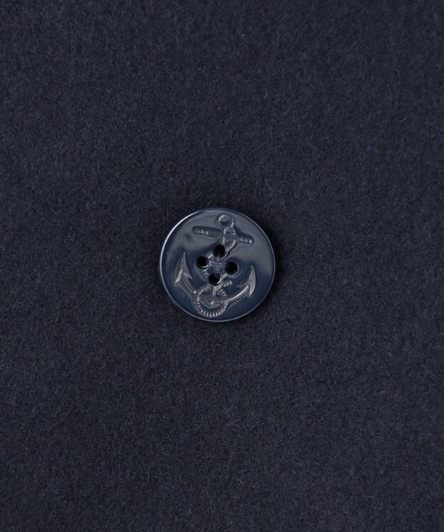 J.PRESS YORK STREET 【UNISEX】メルトン Pコート ネイビー系