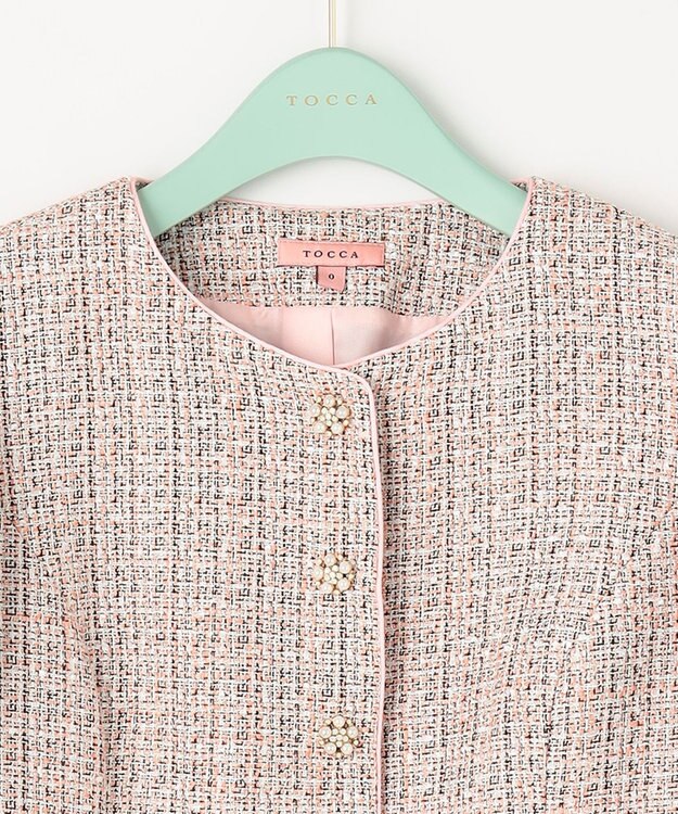 TOCCA 【消臭＆洗える！】PRIMAVERA ジャケット ピンク系