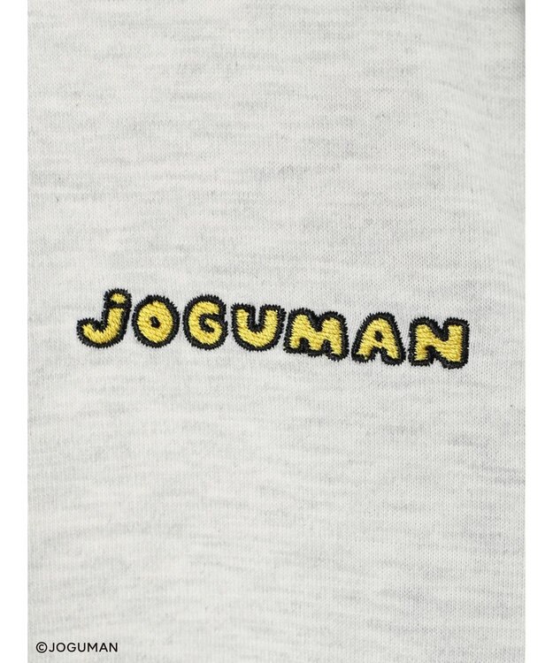 Green Parks ジョグマン／カラフルバックプリントＴシャツ Oatmeal