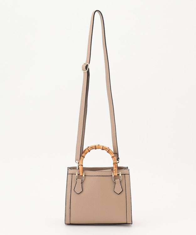 GRACE CONTINENTAL MaisonVincent バンブーハンドルバッグ ベージュ