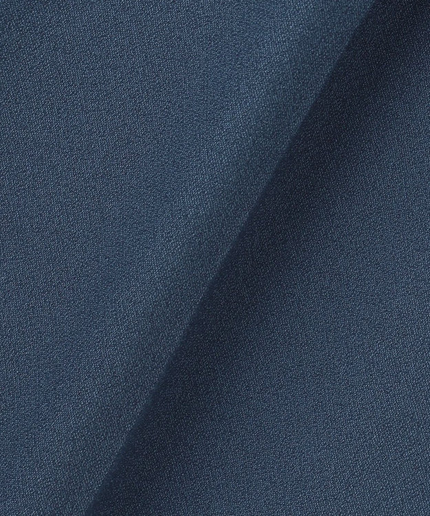 ICB L 【裏起毛】 ウォームサテン ワイドストレートパンツ ブルーグレー系