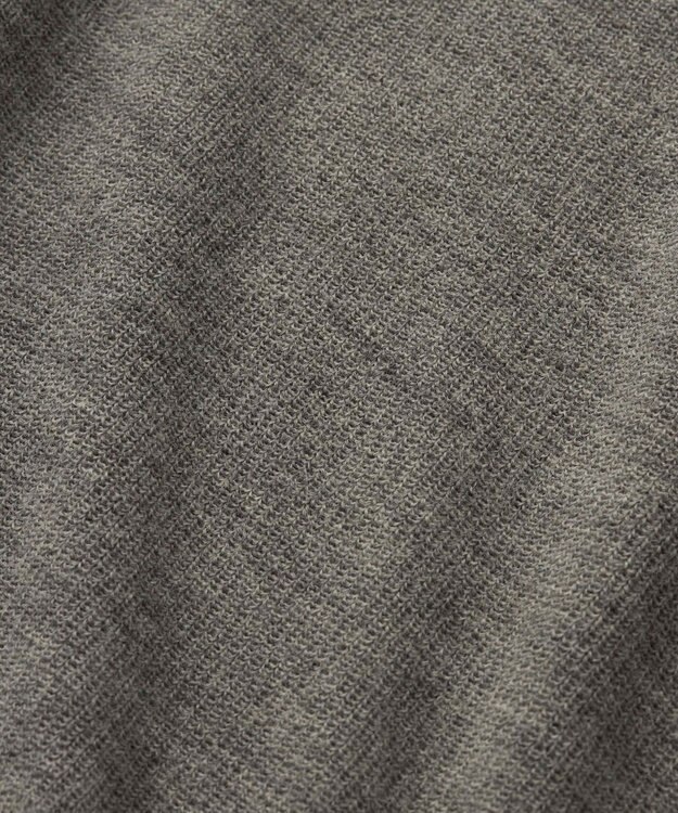 TOQUE 〈大草直子さんアドバイザー〉ベビーアルパカ ミドルゲージ モックネックニット グレー