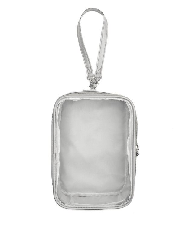 WEGO 【痛バ＆推し活グッズ】マルチWAYぬいポーチ シルバー