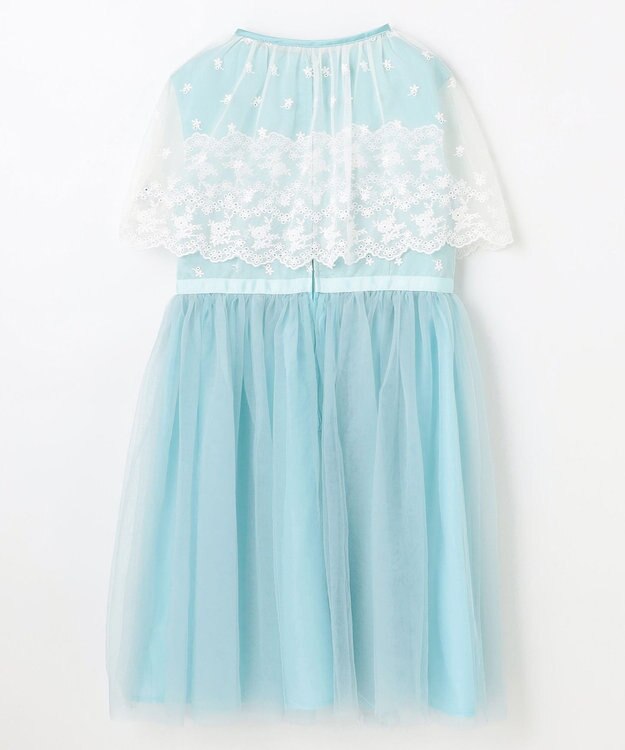 組曲 KIDS 【150-160㎝】ケープセット ドレス ミントグリーン