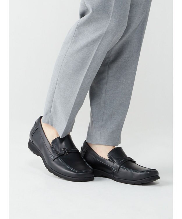 ASICS WALKING ペダラウォーキングシューズ 2E ヒール高2.5cm ブラック系