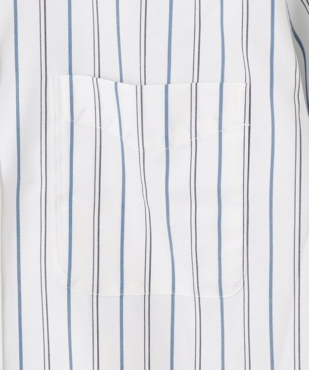 J.PRESS MEN 【WEB・一部店舗限定】PINOXリズムストライプシャツ/B.D. ターコイズブルー系2