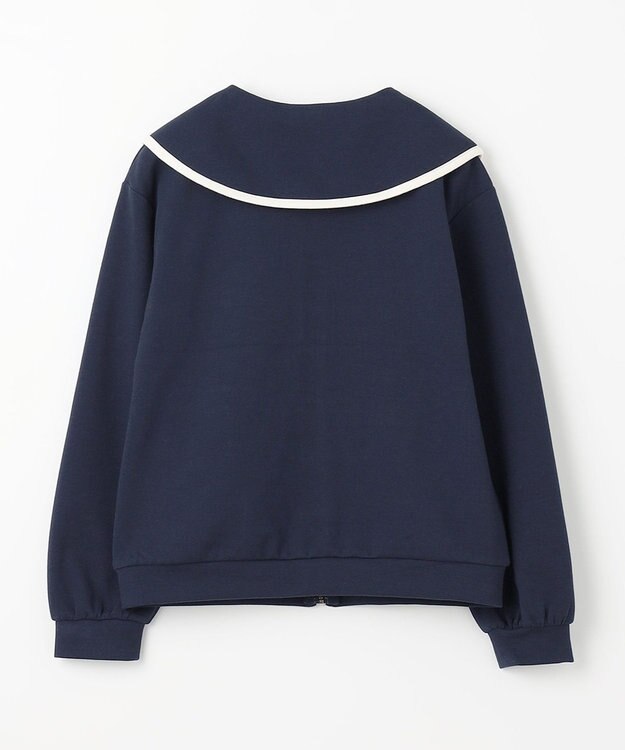 ANY KIDS セーラーカラー ブルゾン ネイビー