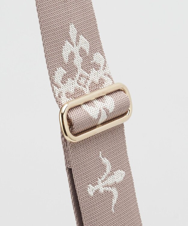 russet エンボスモノグラム2WAYショルダーバッグ(CE-1692) GrayBeige