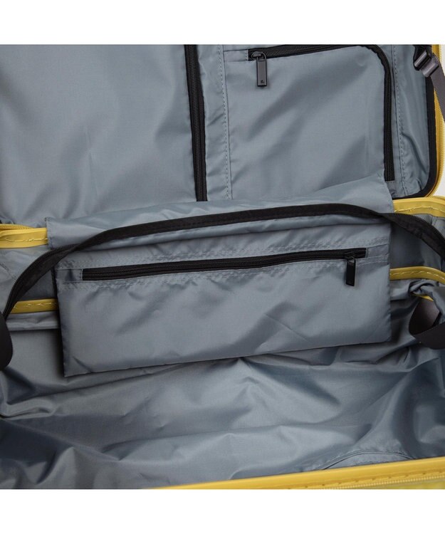 ACE BAGS & LUGGAGE ace. サルートン フロントオープンスーツケース Mサイズ 47～57L 05362 シトラスイエロー