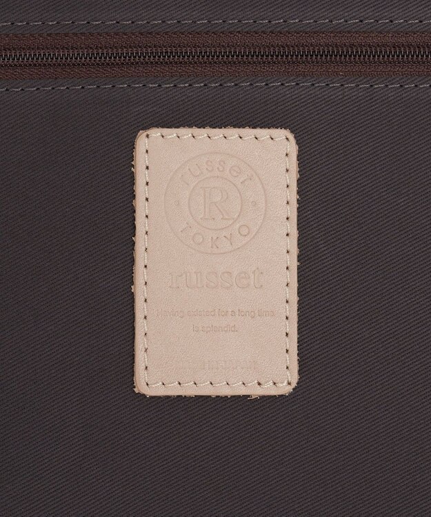 russet エンボスモノグラム2WAYショルダーバッグ(CE-1692) GrayBeige