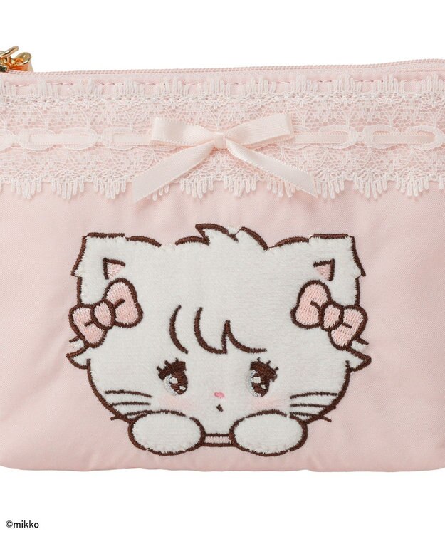 Maison de FLEUR Lil ala mode ポーチ Light Pink