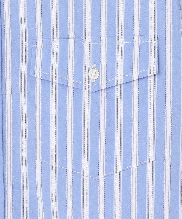 J.PRESS MEN 【WEB・一部店舗限定】マルチストライプシャツ サックスブルー系1