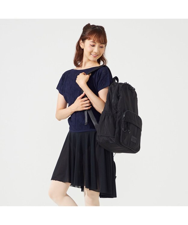 Chacott ベーシックバッグパック ブラック