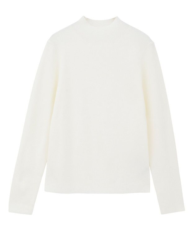 YECCA VECCA ハイネックリブニット Ivory