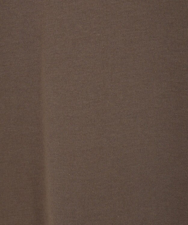 earth music&ecology ドレープデザインカットソー Brown