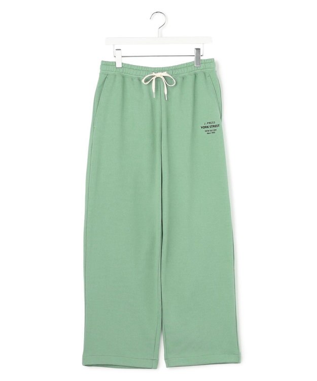 J.PRESS YORK STREET 【UNISEX】裏毛スウェット パンツ ライトグリーン系