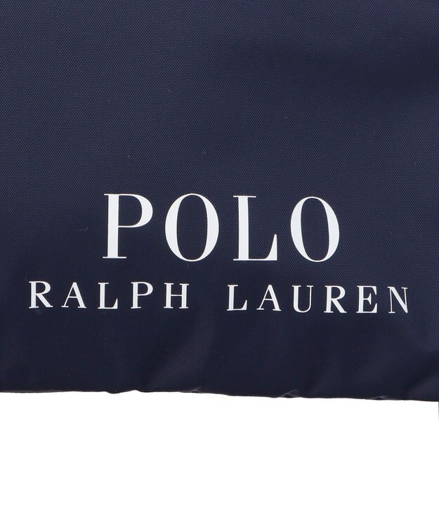 MOONBAT POLO RALPH LAUREN レインサコッシュ傘袋 カラーブロック 吸水生地／撥水 透湿 ネイビーブルー