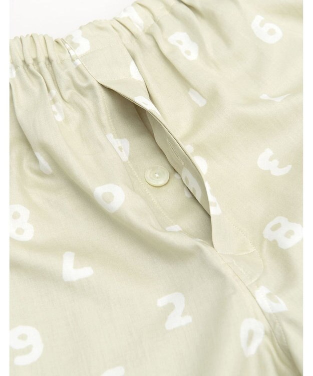 ワコール／睡眠科学 【メンズパジャマ】　長袖　長ズボン　SOU・SOU（R）　綿100%　サテン生地　睡眠科学／ワコール　 YGX637 ベージュ