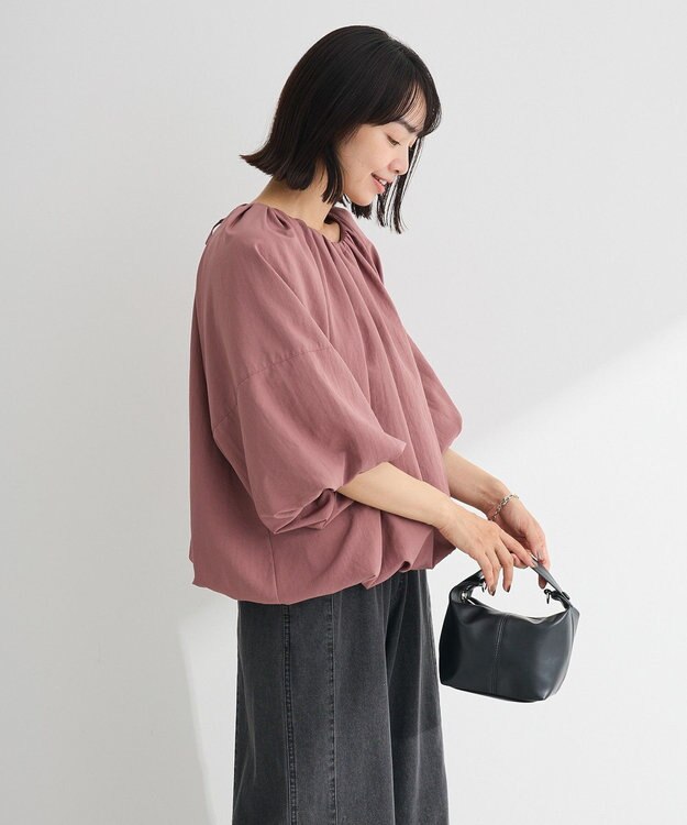 Green Parks ・ＥＬＥＮＣＡＲＥ　ＤＵＥ　バルーンブラウス Pink