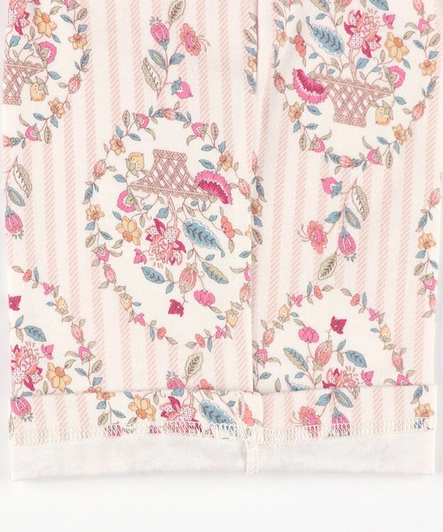 WACOAL ワコール_リラックス＆スリープ パジャマ 長袖 長ズボン 綿100％(本体) スムース素材 上下セット 前開き ミントン NDW417 /ワコール アイボリー