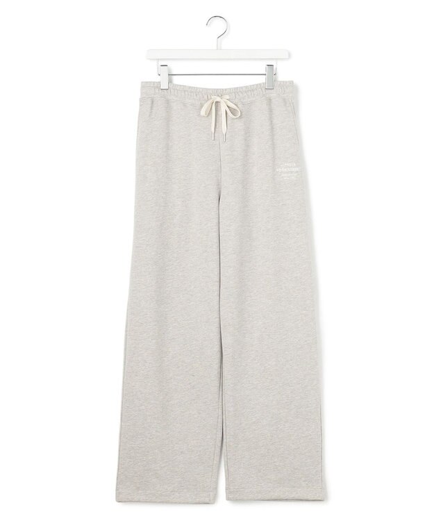J.PRESS YORK STREET 【UNISEX】裏毛スウェット パンツ ライトグレー系