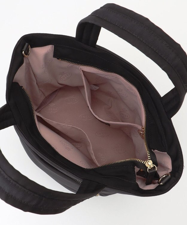 TOCCA 【サスティナブル素材・撥水】CONCURSIO NYLON TOTE トートバッグ ブラック系