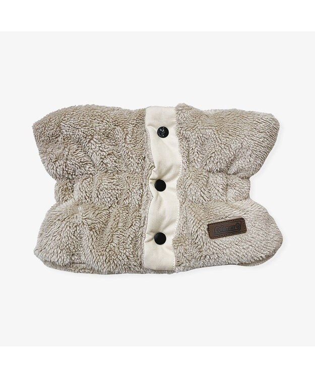 林八百吉商店 Coleman 前ボタンボアネックウェア アイボリー