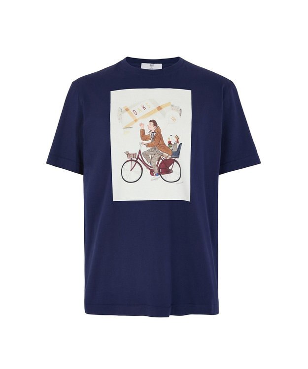 DAKS SLOWBOY Tシャツ〈ピカデリー〉 ネイビー