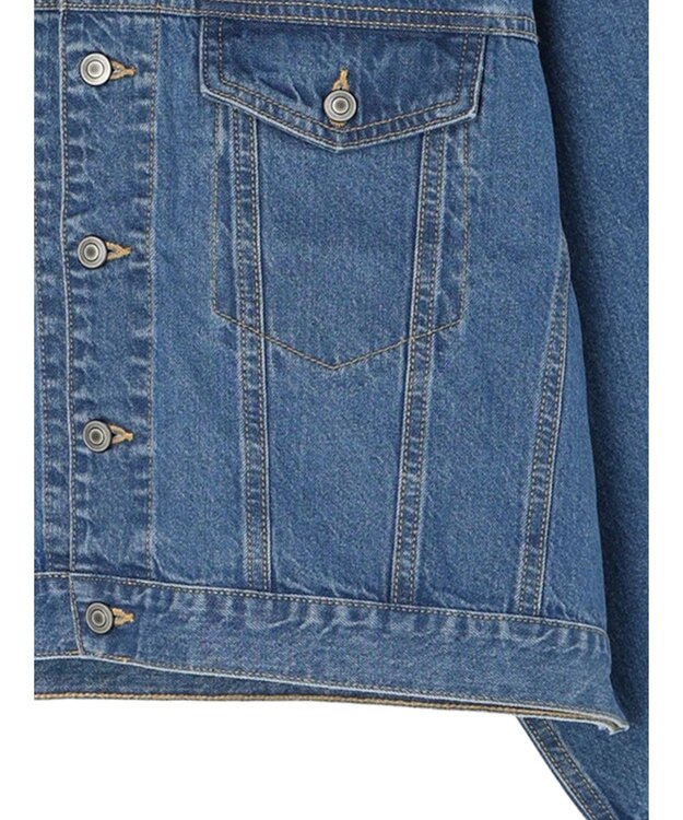 Green Parks ショート丈デニムジャケット Indigo