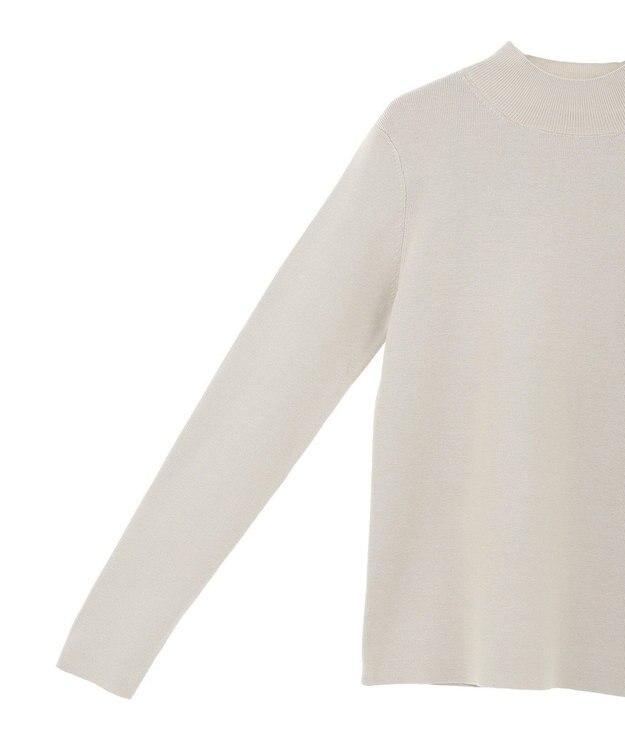 YECCA VECCA ハイネックリブニット Beige