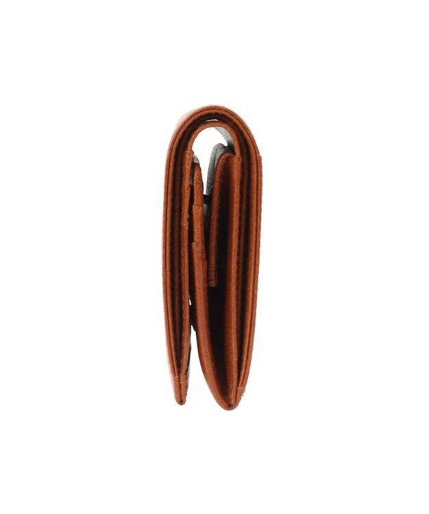 genten ゴートベーシック 二つ折りBOX財布 チャ