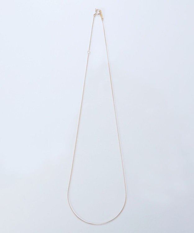 Phoebe 【K10】シャインリンクベネチアンチェーンネックレス/全長:37cm+3cm ゴールド