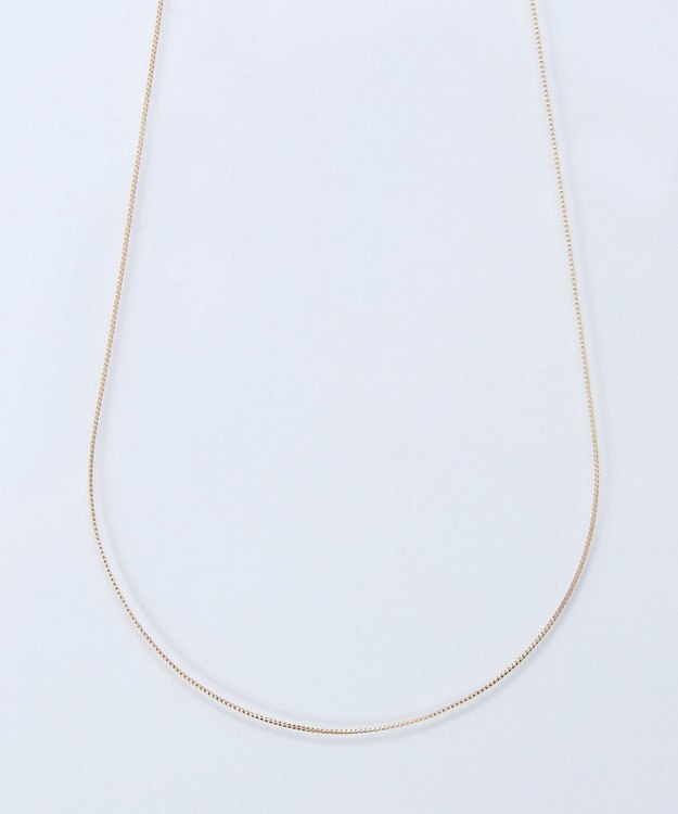 Phoebe 【K10】シャインリンクベネチアンチェーンネックレス/全長:37cm+3cm ゴールド