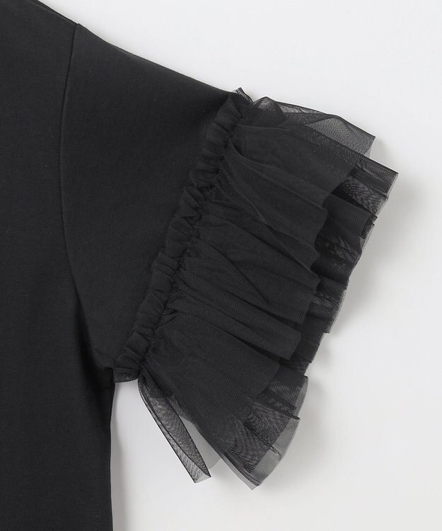 ANY ソロナチュールスリーブプルオーバー ブラック