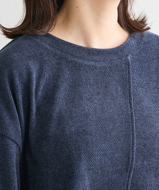 Green Parks カットコーデュロイドッキングプルオーバー Navy