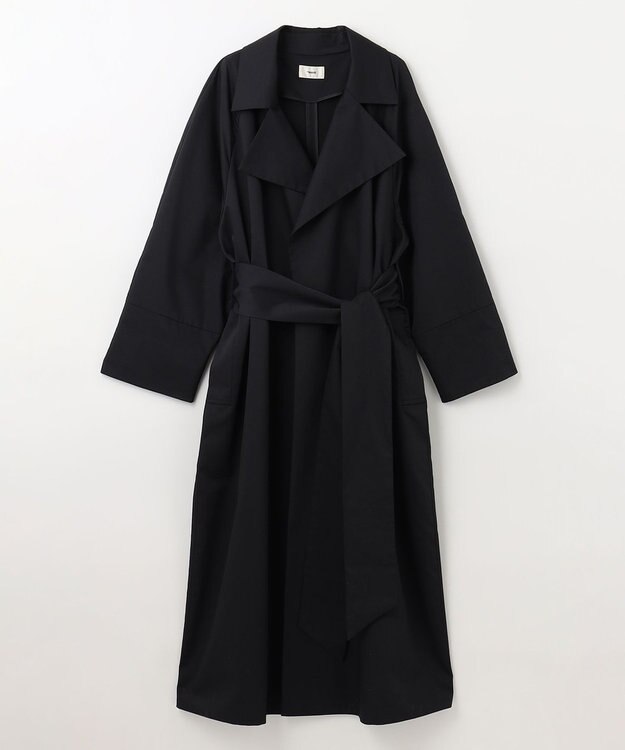 NAVE 【ReNAVE　撥水】リペルウォータートレンチコート ブラック