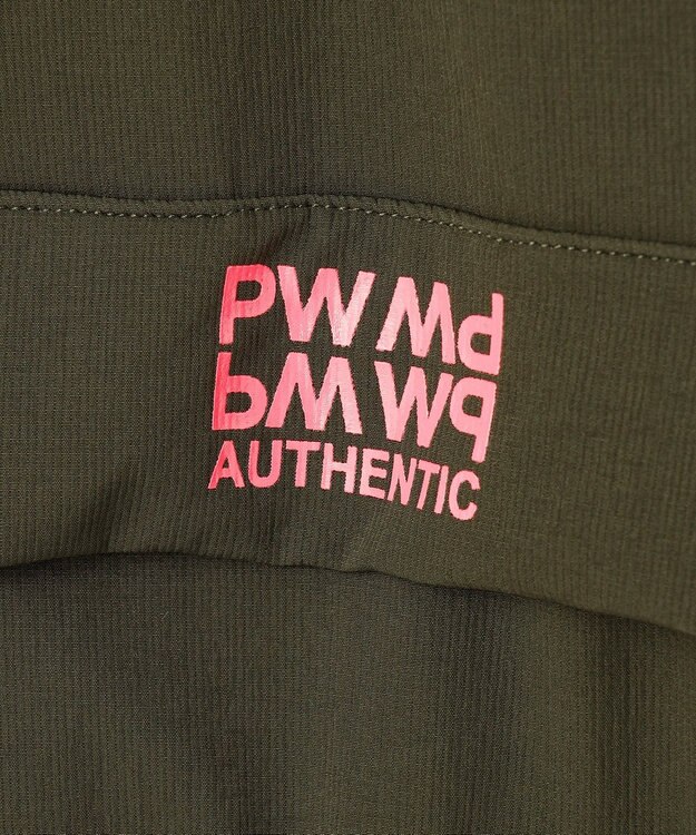 PW CIRCULUS 【 伸縮性あり 】【WOMEN】シャーリングアノラック ブルゾン カーキ系