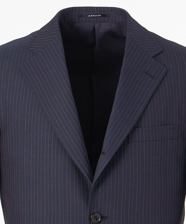 J.PRESS MEN 【CUBA BEACH MASTERPIECE】オルタネートストライプ スーツ ダルブルー系1