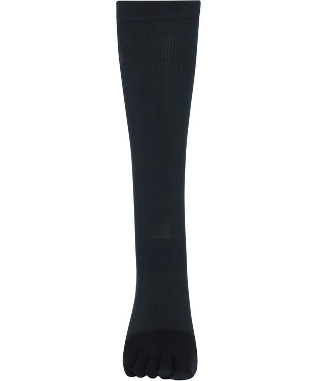 CW-X 【UNISEX】 CW-X  5本指ソックス 足首・アーチ(縦＋横)サポート 運動時の足の疲労を軽減 段階着圧設計 ロング ユニセックス BCR640 /ワコール ブラック