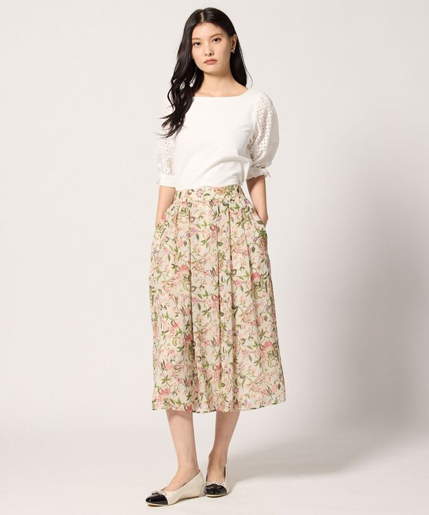 TOCCA 【消臭】CARAMEL WRAPPING トップス アイボリー系