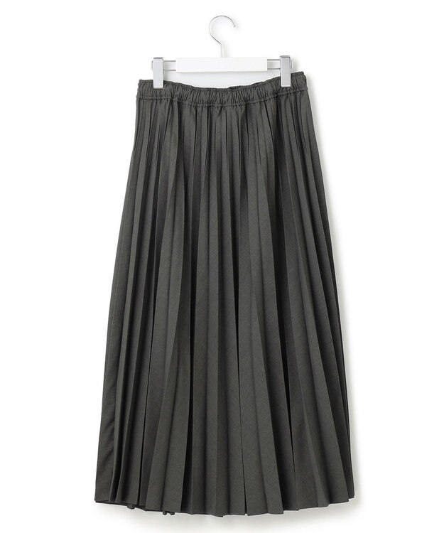 J.PRESS YORK STREET 【WOMEN】プリーツスカート グレー系
