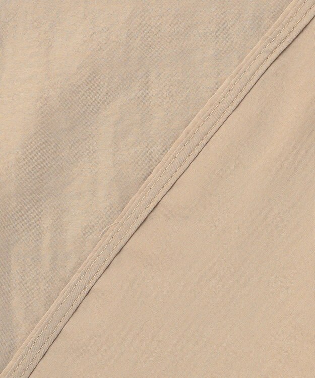 SHARE PARK LADIES ライトタッチ裾テールロゴTシャツ ベージュ系