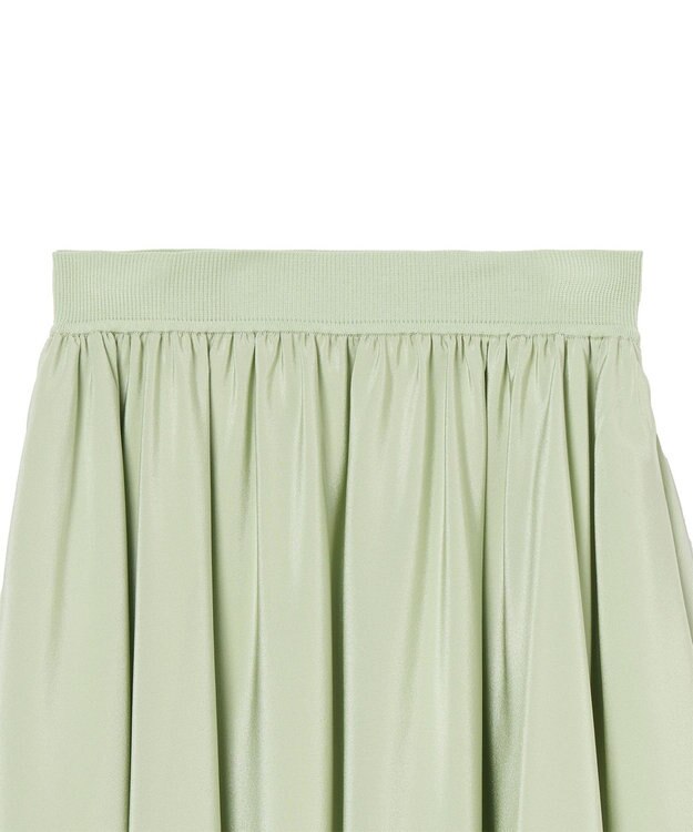 JOSEPH 【洗える】クレープ ド ソワ　ミディスカート Matcha