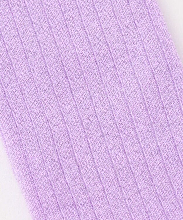 ANY KIDS ハイソックス（アニマル サガラ刺繍） ラベンダー