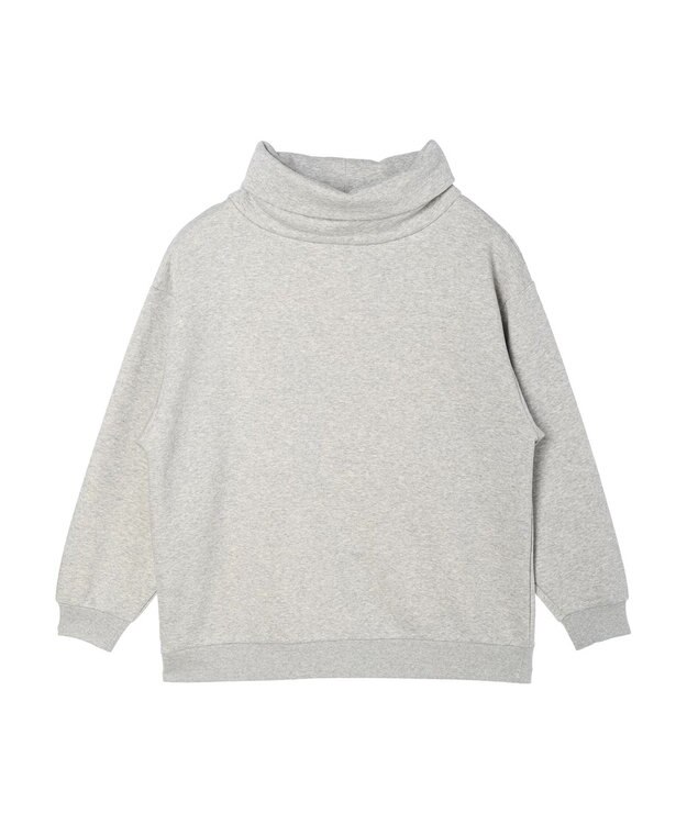 CRAFT STANDARD BOUTIQUE 【男女兼用】裏起毛タートルスウェット Gray Mixture