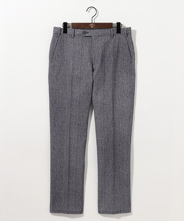 JOSEPH ABBOUD 【ウエストも伸びる！ストレッチ・洗える・軽量・防しわ・速乾・エコ撥水】ライトウェーブパンツ グレー系