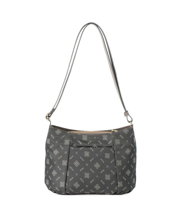 IBIZA モノグラムナイロン　ショルダーバッグ ダークグレー
