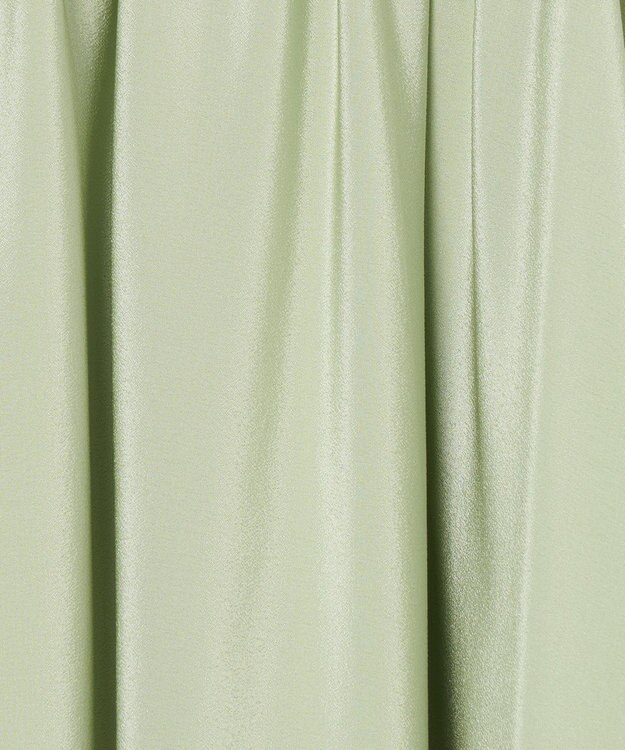 JOSEPH 【洗える】クレープ ド ソワ　ミディスカート Matcha