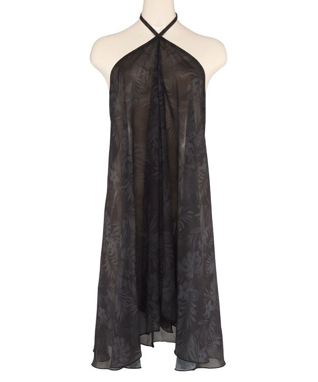 San-ai Resort（三愛水着楽園） アレンジパレオ　F　【San-ai Resort（サンアイリゾート）】 ブラック