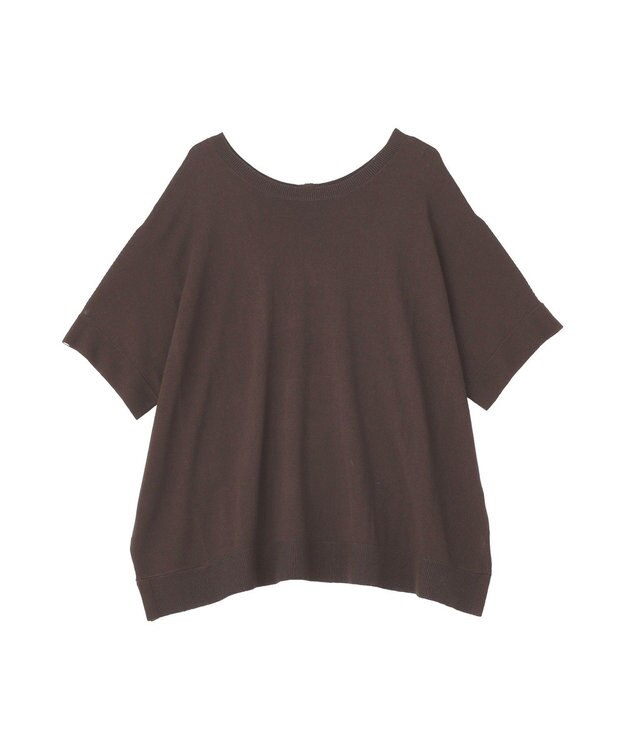 AMERICAN HOLIC 【前後2WAY】ポンチョニット Brown